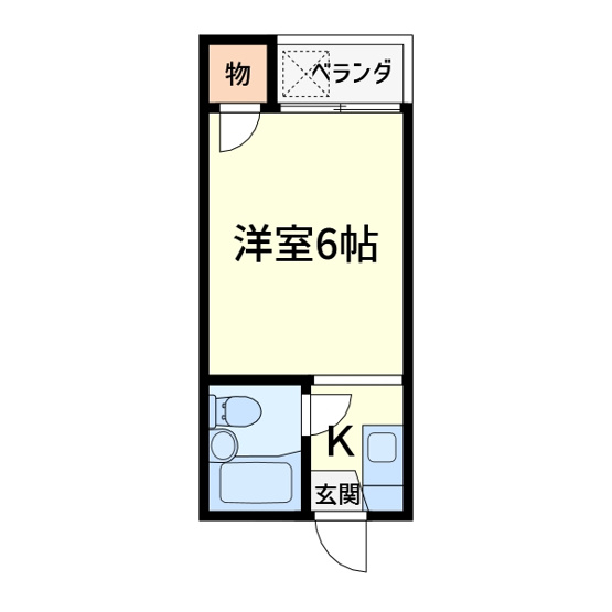 【間取り】 | コーポ富田