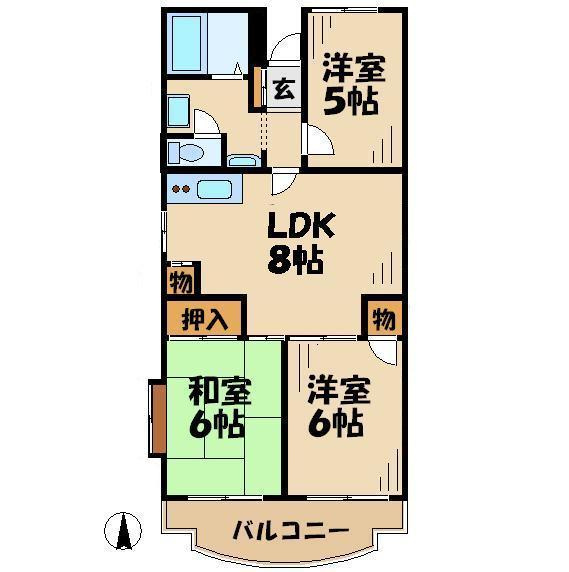 ★角部屋で2面採光です。★