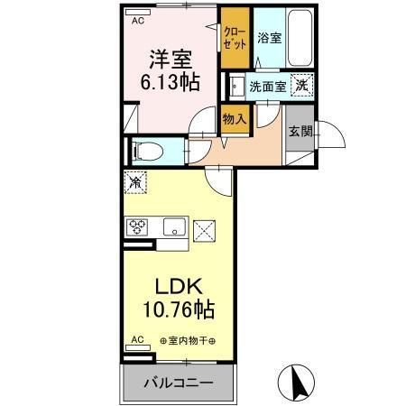 ピアニー問屋町の間取り