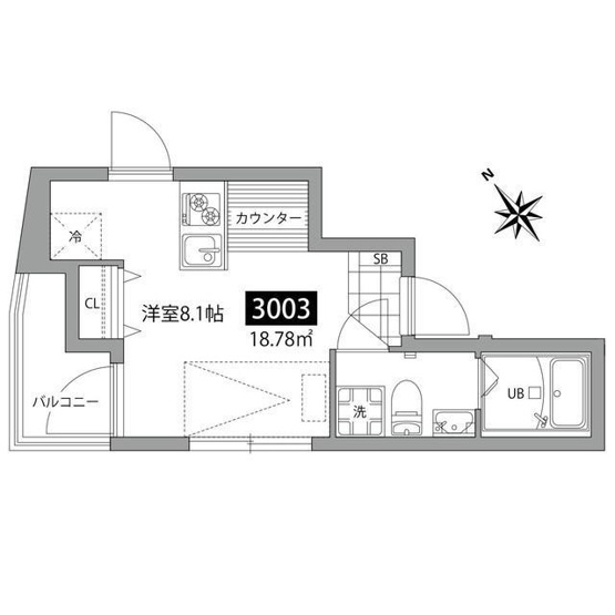 【間取り】 | ガーデンテラス代々木上原 | 間取り図
