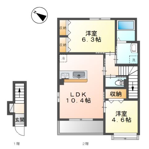 【間取り】 | グリーンベル