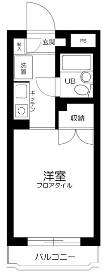 【間取り】 | ワールドパレス永福町