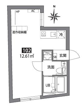 【間取り】 | Gran Fusion阿佐ヶ谷 | 間取り図