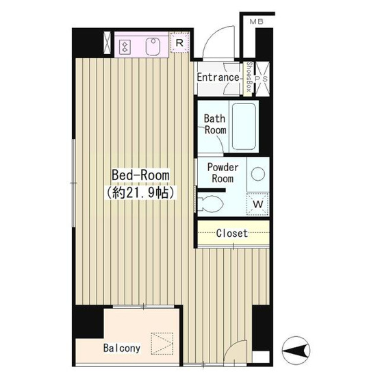 【間取り】 | ＬＡ・ＲＥＳ西麻布