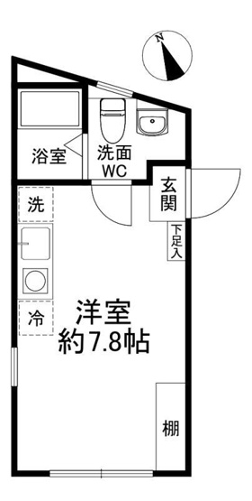 【間取り】 | CAMELLIA東長崎 | 間取り図
