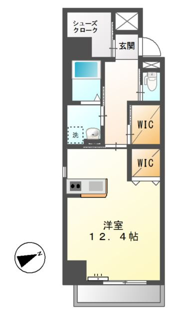 アストレア本通の間取り