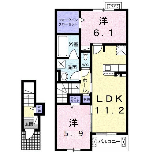 カンタービレの間取り