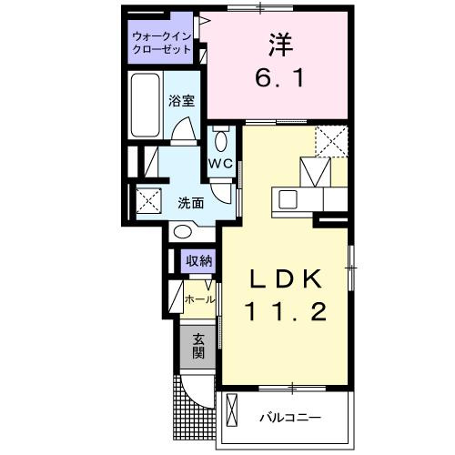 リオコリーナＢの間取り