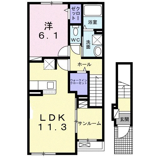 アティランテールの間取り