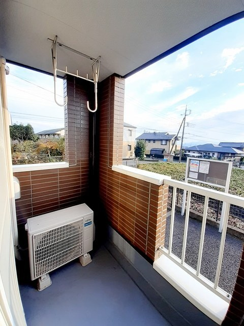 グレイスＦｕｊｉⅢのバルコニー