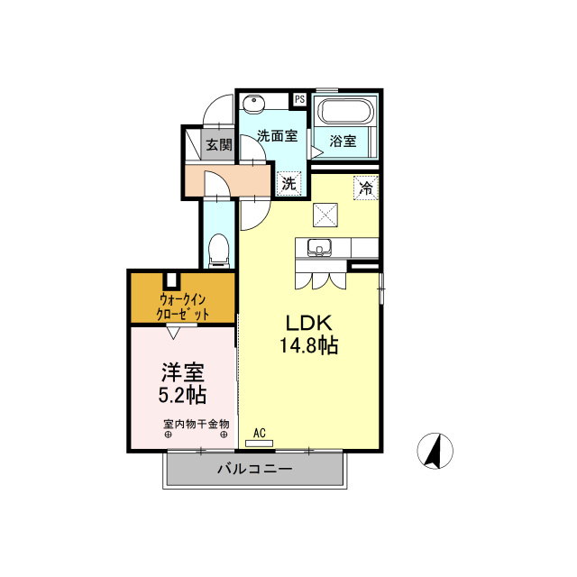 M.フィールドの間取り