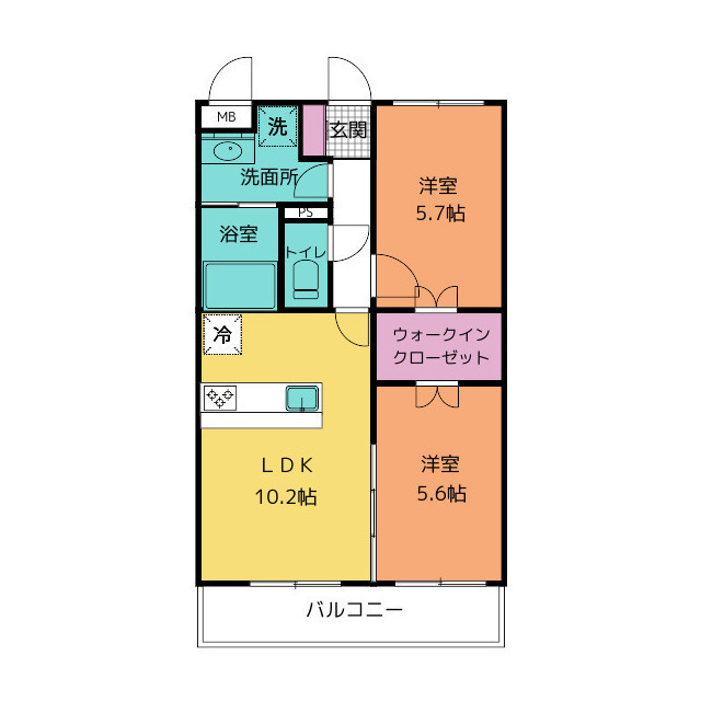 リバレインの間取り