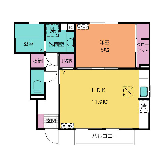 ＷＩＴの間取り