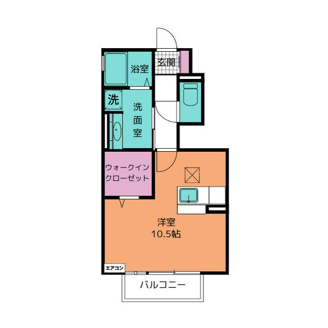 メゾン四日町の間取り
