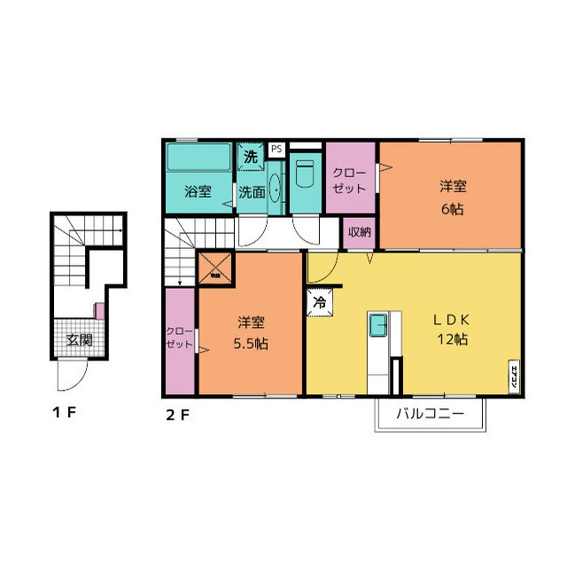 ハウスＫの間取り