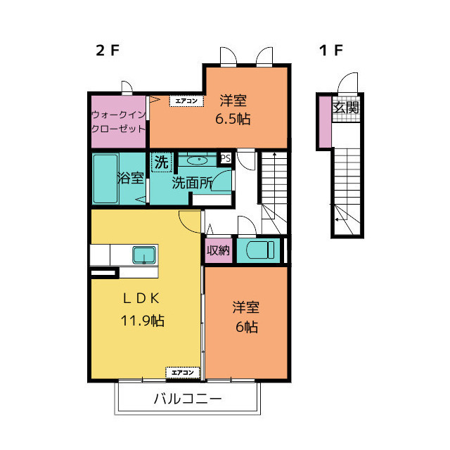 ロイヤルレジデンスの間取り