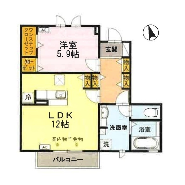 リアンの間取り