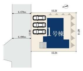 横浜市旭区今宿１丁目の新築一戸建の区画図|限定1区画の販売です！
お気軽にお問合せ下さい！