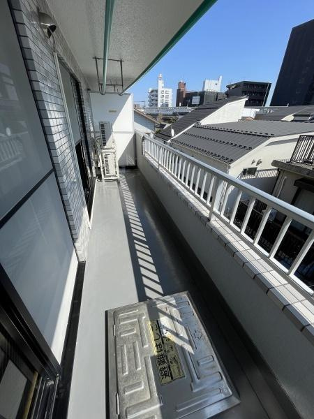 メゾン本庄のバルコニー