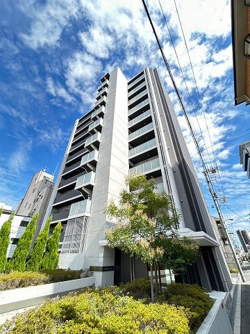 大阪市西淀川区姫里２丁目の賃貸マンションの外観|外観は落ち着いています