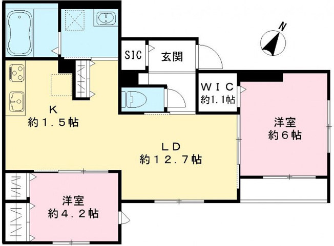 【間取り】 | シティレジデンスT