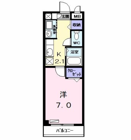 フィオーレの間取り