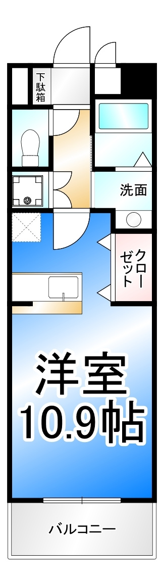 メゾン・ド・ポプラの間取り