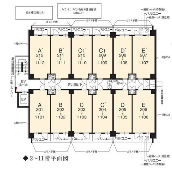 【区画図】 | エステムコート名古屋サウスネクスト