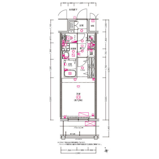 【間取り】 | FRONTIER-RESIDENCE浅間町
