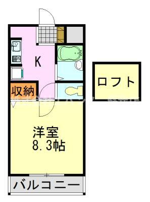 【間取り】 | サンハイム末広
