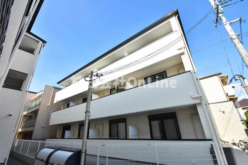 東大阪市大蓮東２丁目のアパートの外観