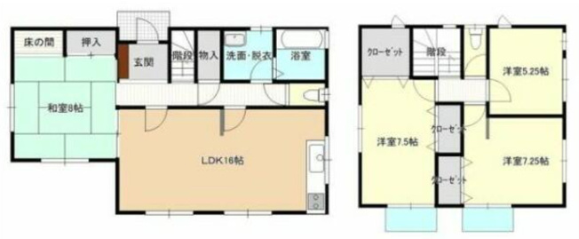 【間取り】 | 中古戸建　南向台二丁目 | ★内覧予約でブランド米2kg★　４LDK