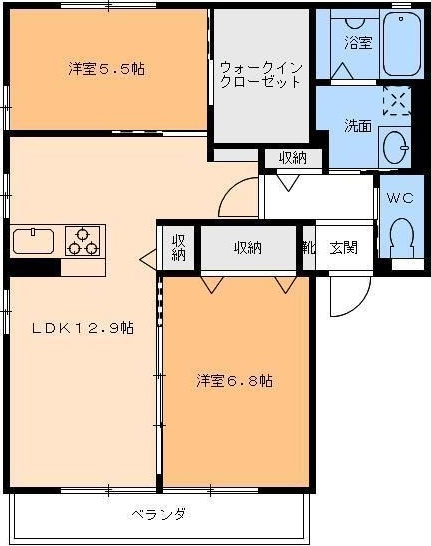 【間取り】 | エトワール　アジュテ