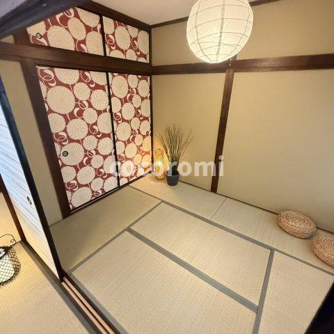 招提大谷戸建ペット可の和室