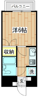 【間取り】 | アビタシオン根岸Ⅰ