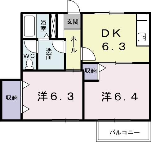 【間取り】 | コートダジュール壱番館