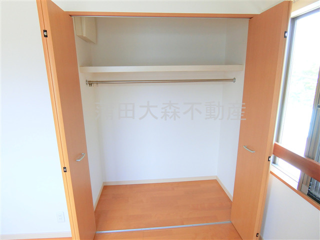 グリーンパルコンの設備|寝室の収納　