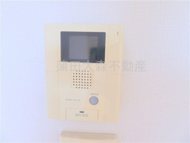 グリーンパルコンの設備|TVモニター付オートロック　インターホン