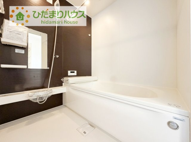 【浴室】 | つくば市要4期　新築戸建　2号棟 | 大人が足を伸ばしても十分な広さ！一人でゆっくりくつろぐ時間も大切です！