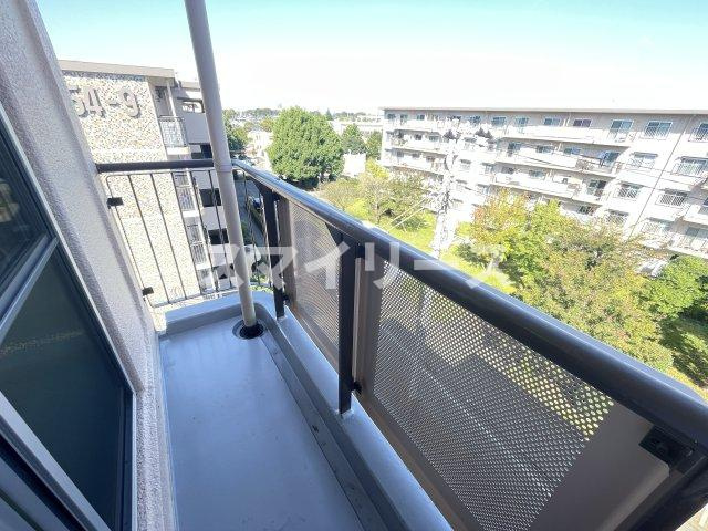 大津ケ丘第三住宅のバルコニー