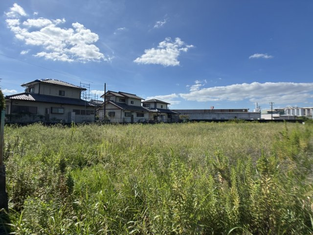 宇土市松山町の売地の外観