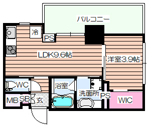 【間取り】 | ノルデンタワー江坂プレミアム