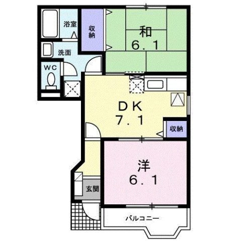 【間取り】 | レジデンス河原井