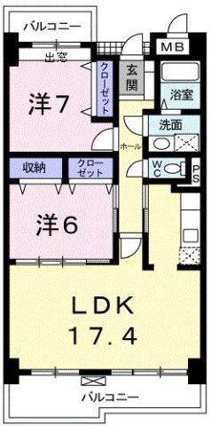 ベルフィオーレの間取り