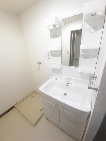 プロスペルＡの洗面所|広い洗面スペース