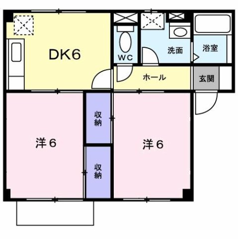 ベラノッテの間取り