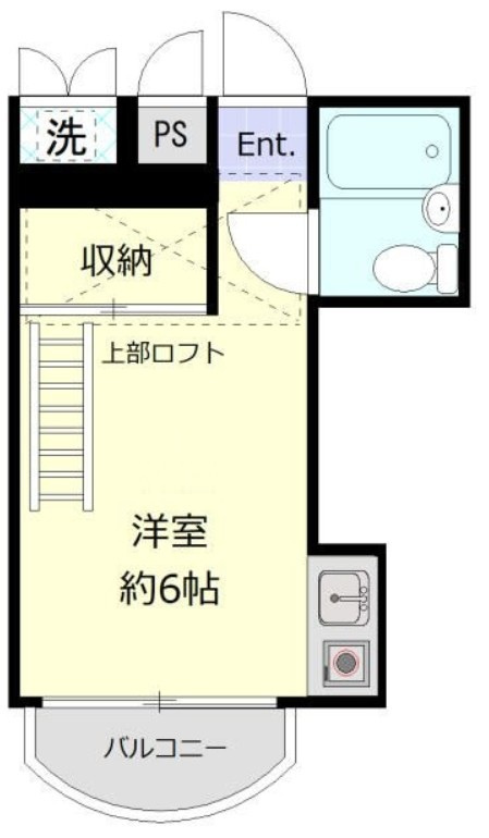 メンバーズルーム横浜の間取り