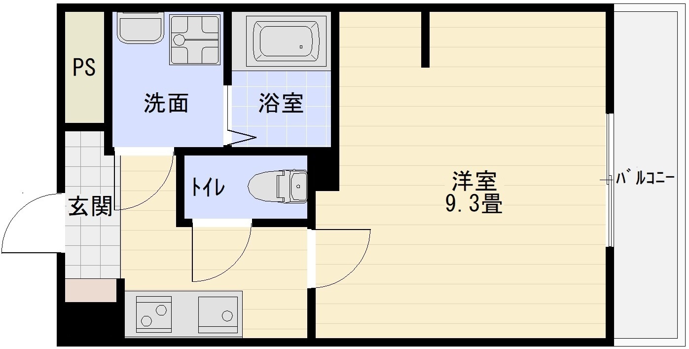 Saison　Kashiwaraの間取り