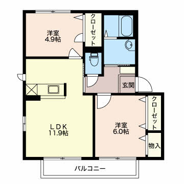 【間取り】 | プロヴァンスE