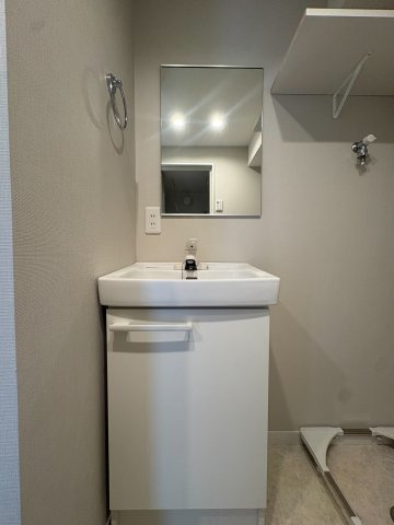 川崎市多摩区生田８丁目のアパートの洗面所